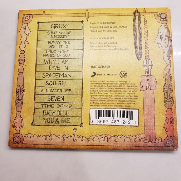 Dave Matthews/Dave Matthews Band Big Whiskey & the GrooGrux King CD - Picture 5 of 8